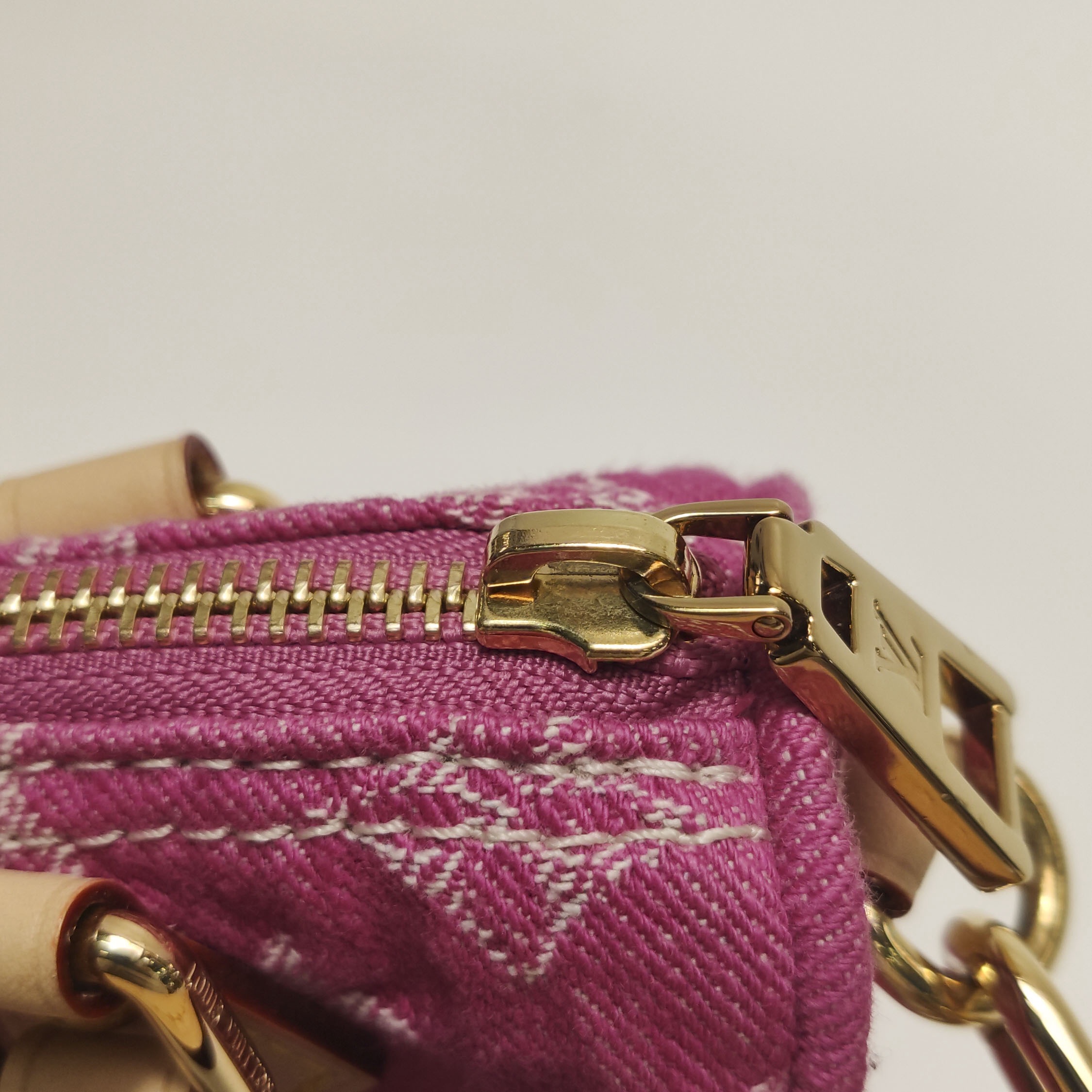 Louis Vuitton(LV) Speedy Bandouliere NM Bag Monogram Denim Nano — photo 11 of 16