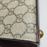 Gucci Padlock Top Handle Bag GG Coated Canvas and Leather Small — thumbnail 11