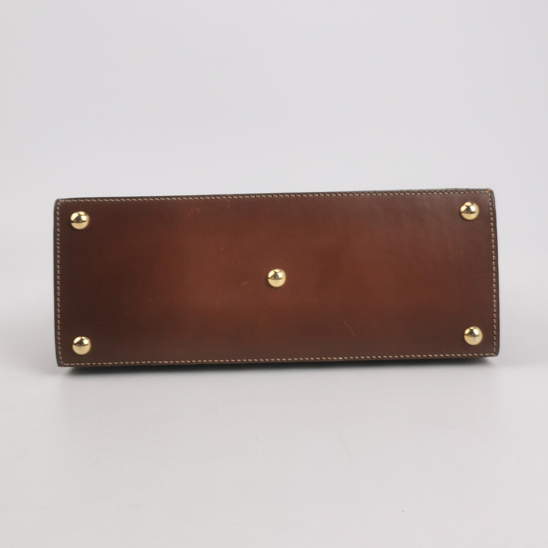 Gucci Padlock Top Handle Bag GG Coated Canvas and Leather Small — photo 6 of 16