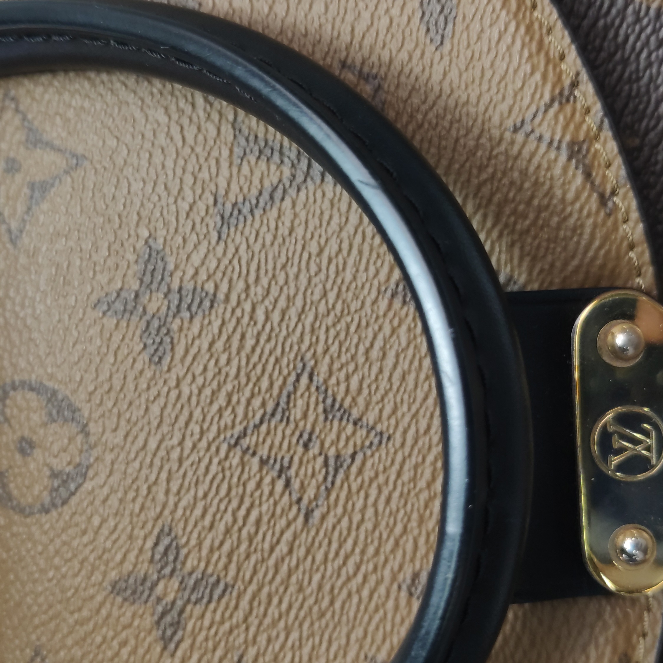 Louis Vuitton(LV) Tilsitt Top Handle Bag Reverse Monogram Canvas — photo 12 of 20