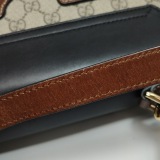 Gucci Padlock Top Handle Bag GG Coated Canvas and Leather Small — thumbnail 16