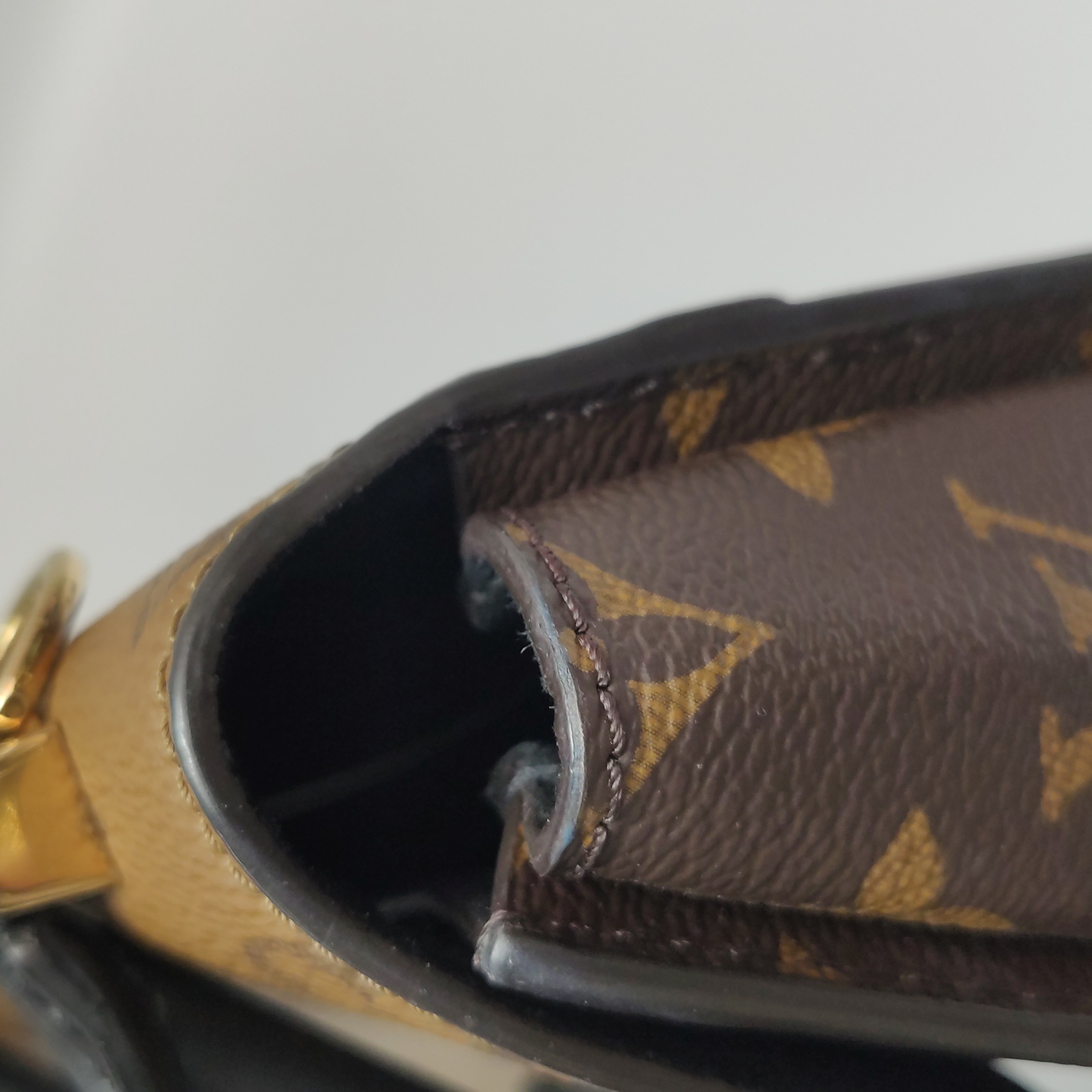 Louis Vuitton(LV) Tilsitt Top Handle Bag Reverse Monogram Canvas — photo 13 of 20