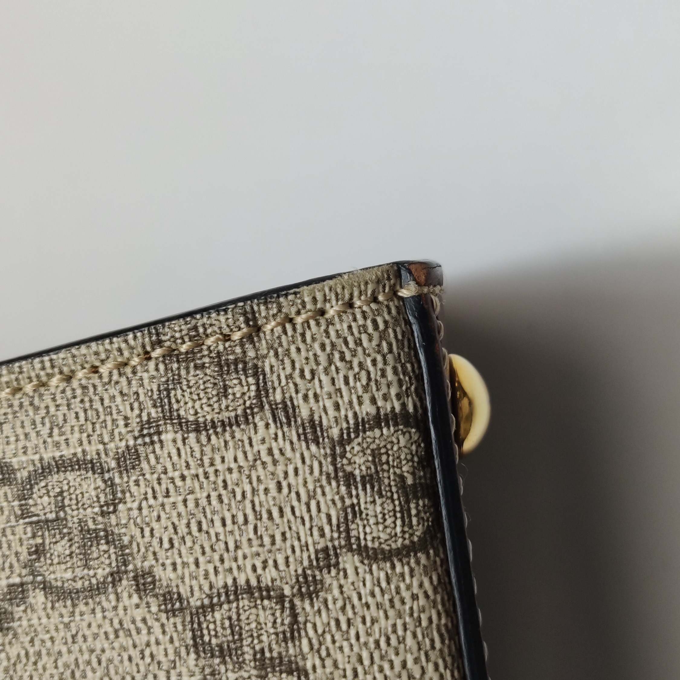 Gucci Padlock Top Handle Bag GG Coated Canvas and Leather Small — photo 14 of 16