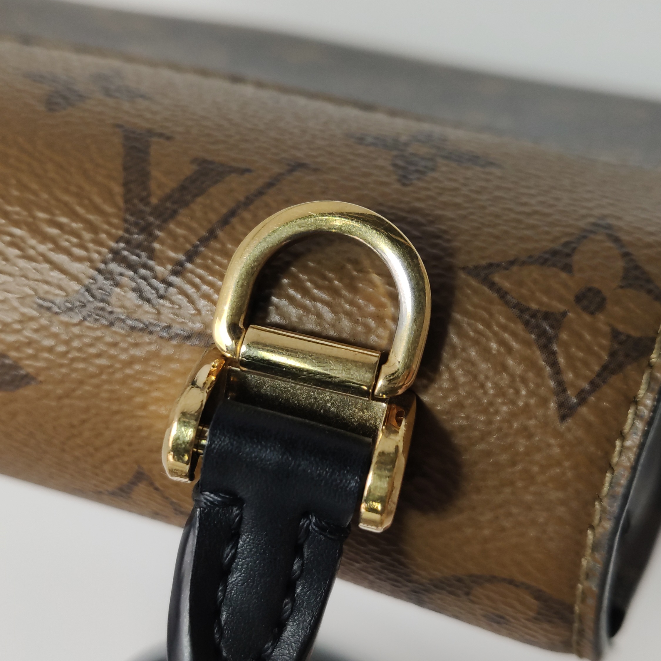 Louis Vuitton(LV) Tilsitt Top Handle Bag Reverse Monogram Canvas — photo 12 of 18