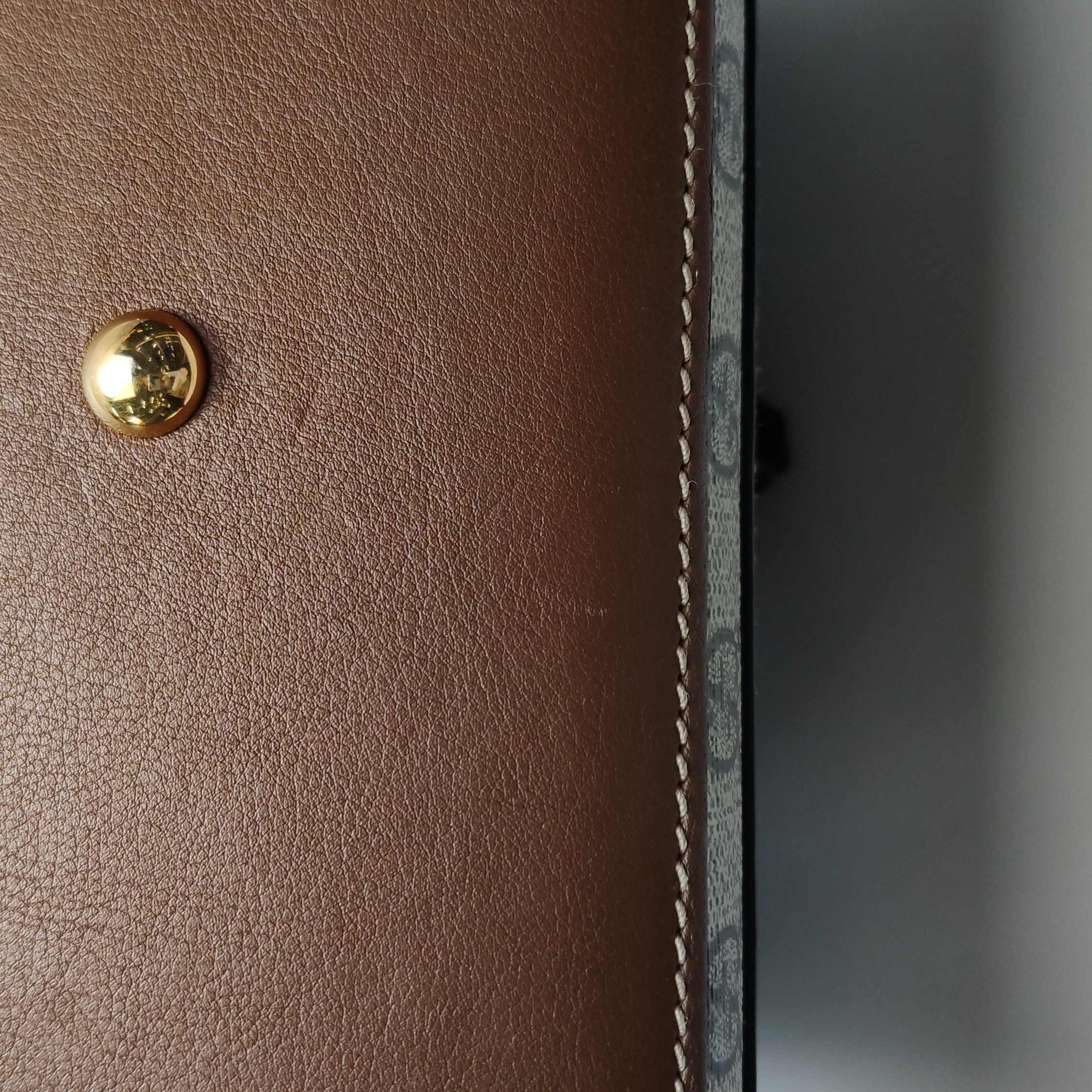 Gucci Padlock Top Handle Bag GG Coated Canvas and Leather Small — photo 12 of 15