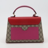 Gucci Padlock Top Handle Bag GG Coated Canvas and Leather Small — thumbnail 3
