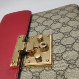 Gucci Padlock Top Handle Bag GG Coated Canvas and Leather Small — thumbnail 9