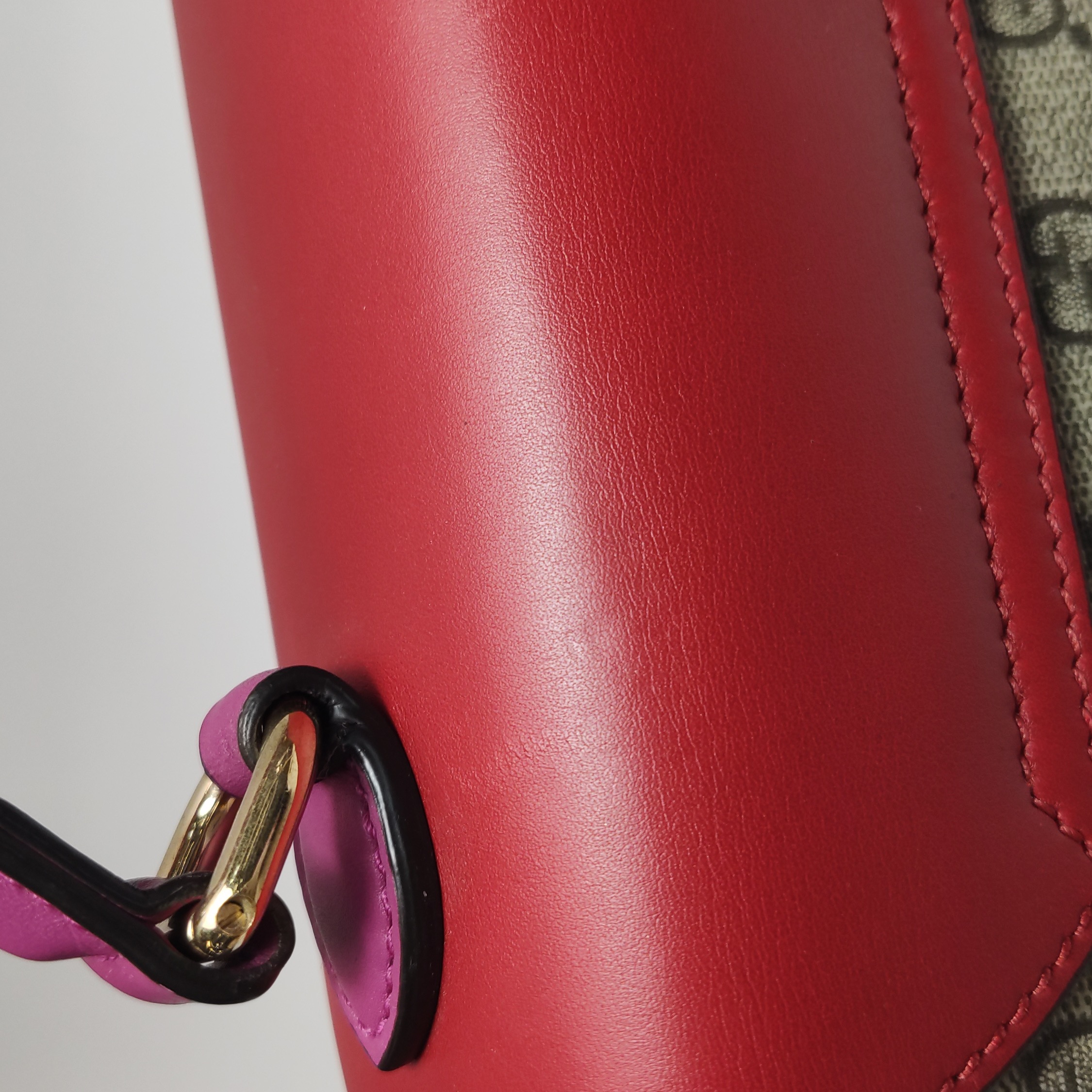 Gucci Padlock Top Handle Bag GG Coated Canvas and Leather Small — photo 10 of 16