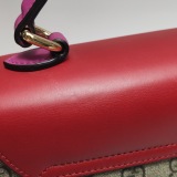Gucci Padlock Top Handle Bag GG Coated Canvas and Leather Small — thumbnail 10