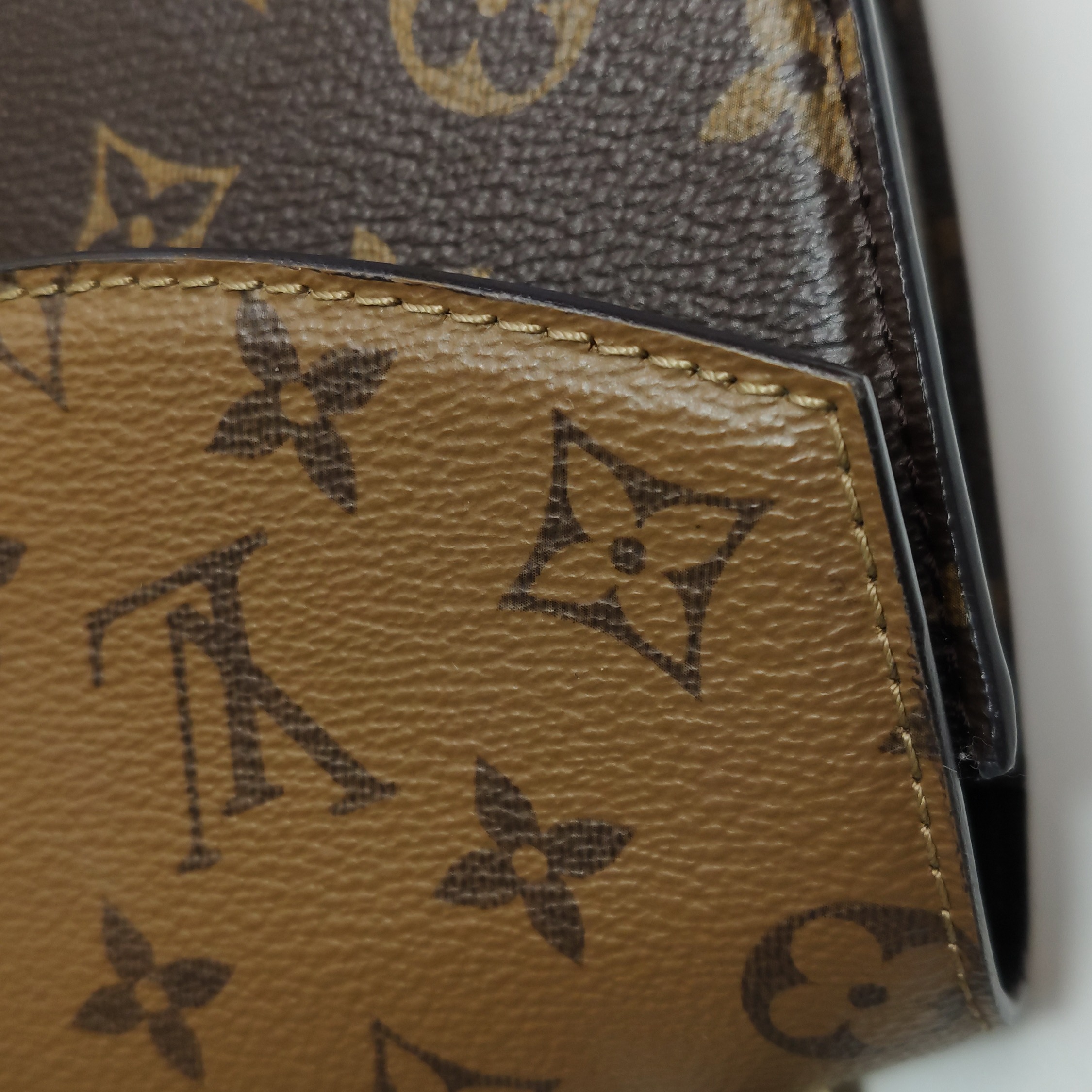 Louis Vuitton(LV) Tilsitt Top Handle Bag Reverse Monogram Canvas — photo 14 of 20