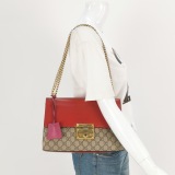 Gucci Padlock Shoulder Bag GG Coated Canvas and Leather Medium — thumbnail 2