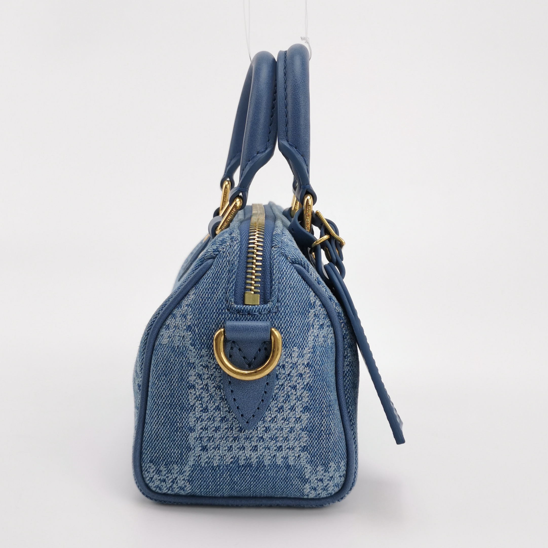 Louis Vuitton(LV) Speedy Bandouliere Bag 3D Damier Giant Denim 18 — photo 4 of 11
