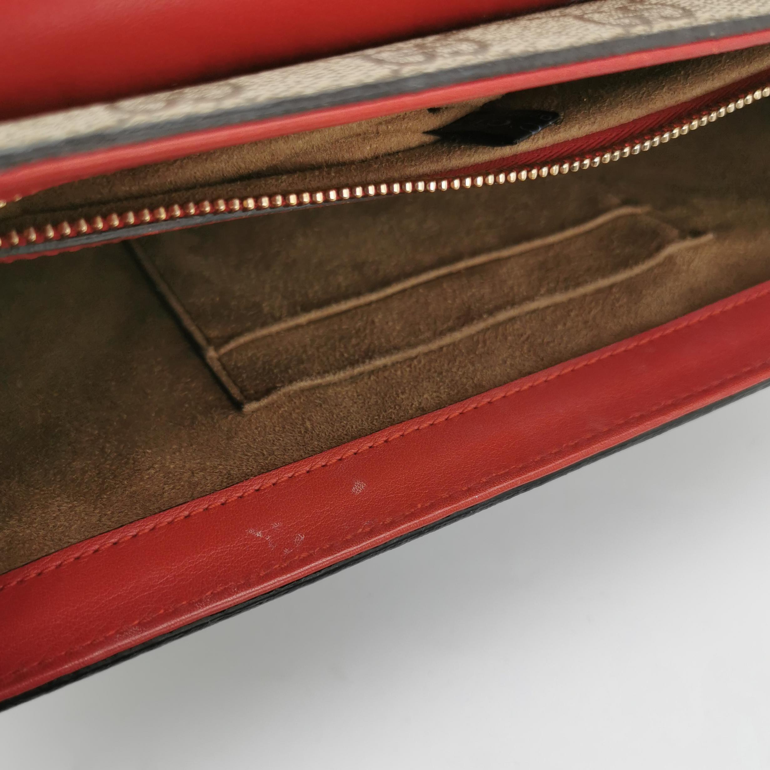 Gucci Padlock Shoulder Bag GG Coated Canvas and Leather Medium — photo 7 of 13