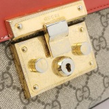 Gucci Padlock Shoulder Bag GG Coated Canvas and Leather Medium — thumbnail 8