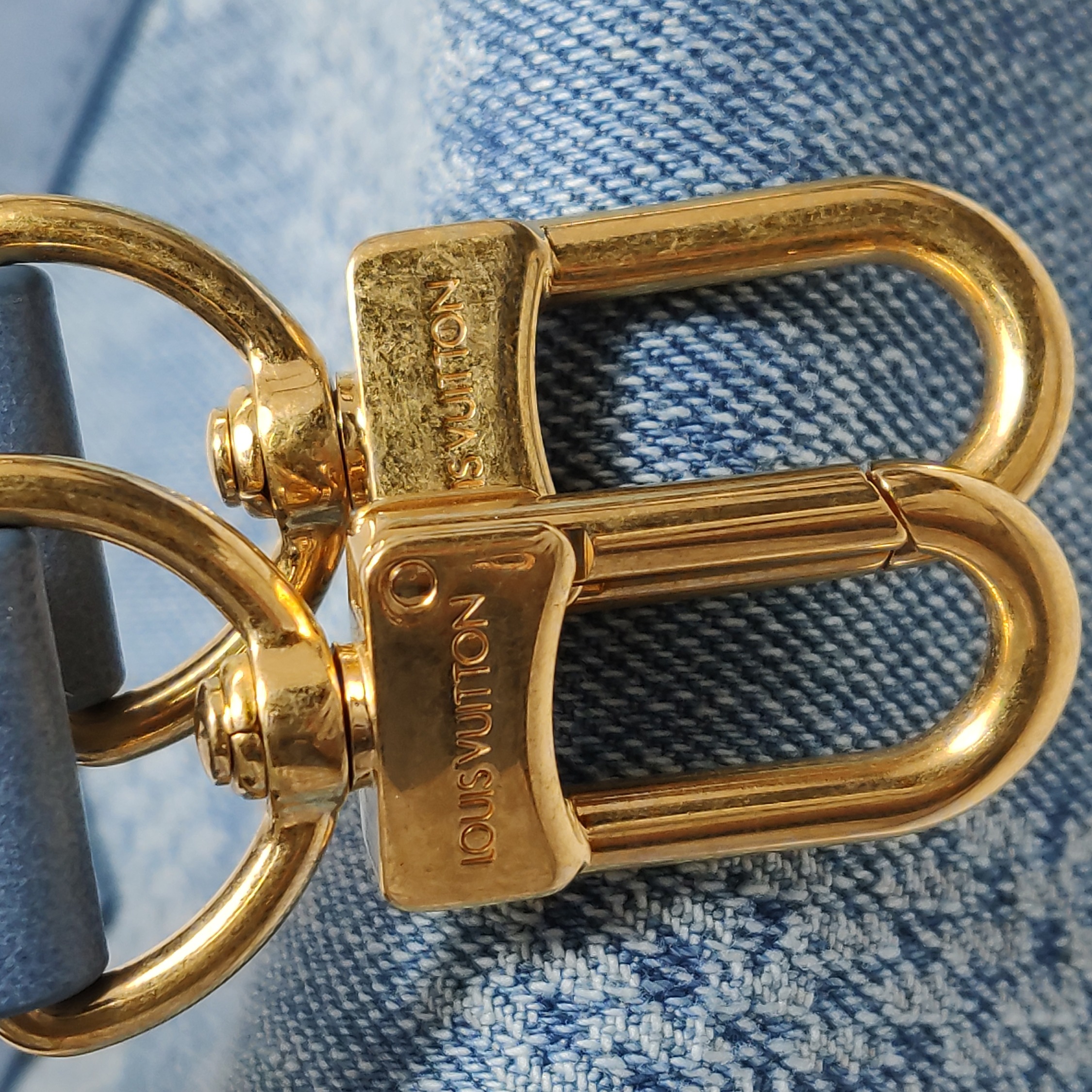 Louis Vuitton(LV) Speedy Bandouliere Bag 3D Damier Giant Denim 18 — photo 11 of 11
