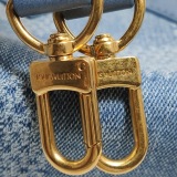 Louis Vuitton(LV) Speedy Bandouliere Bag 3D Damier Giant Denim 18 — thumbnail 11