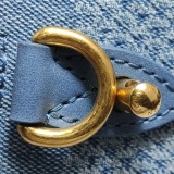 Louis Vuitton(LV) Speedy Bandouliere Bag 3D Damier Giant Denim 18 — thumbnail 9