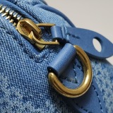 Louis Vuitton(LV) Speedy Bandouliere Bag 3D Damier Giant Denim 18 — thumbnail 10
