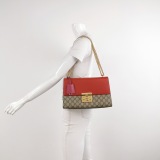 Gucci Padlock Shoulder Bag GG Coated Canvas and Leather Medium — thumbnail 2