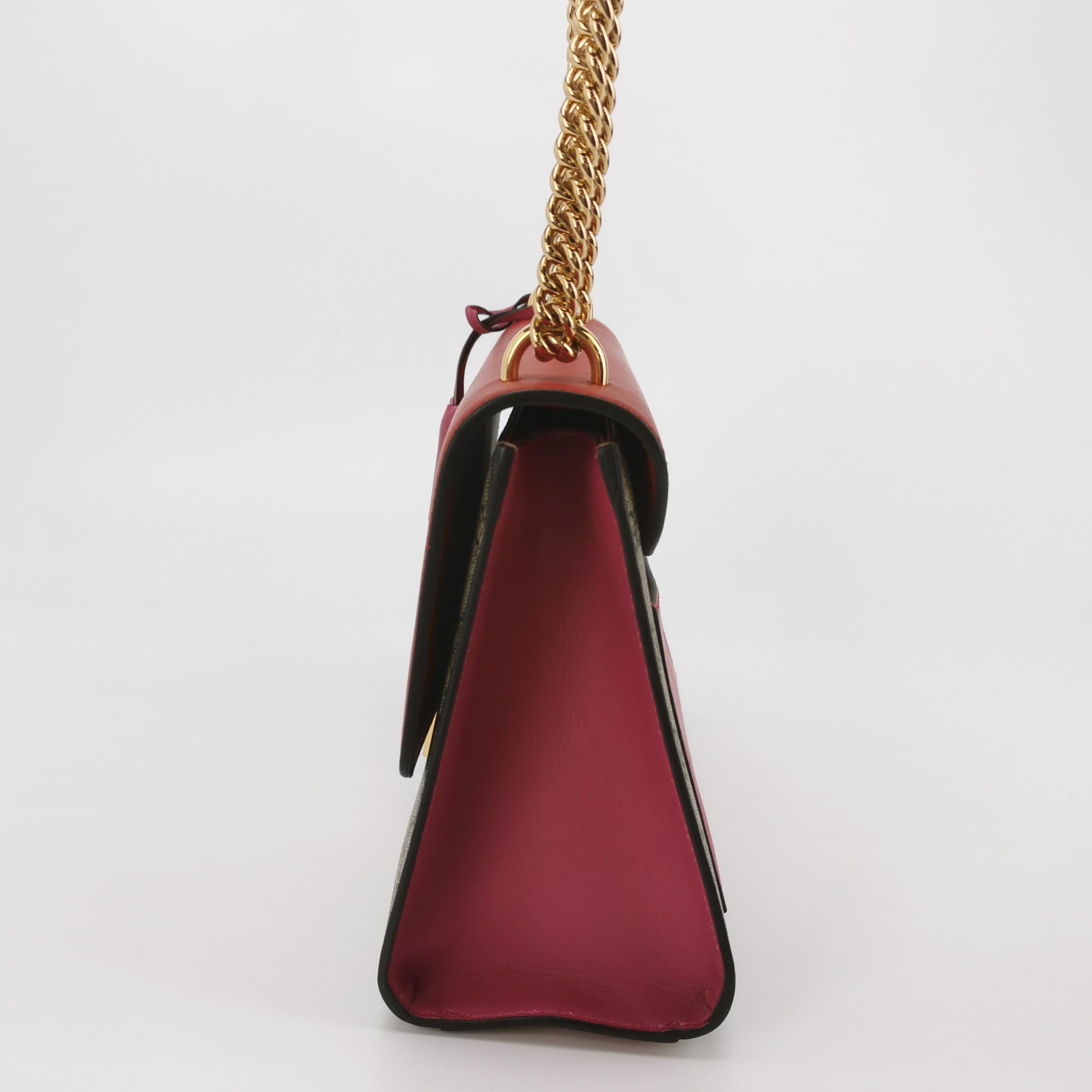 Gucci Padlock Shoulder Bag GG Coated Canvas and Leather Medium — photo 5 of 15