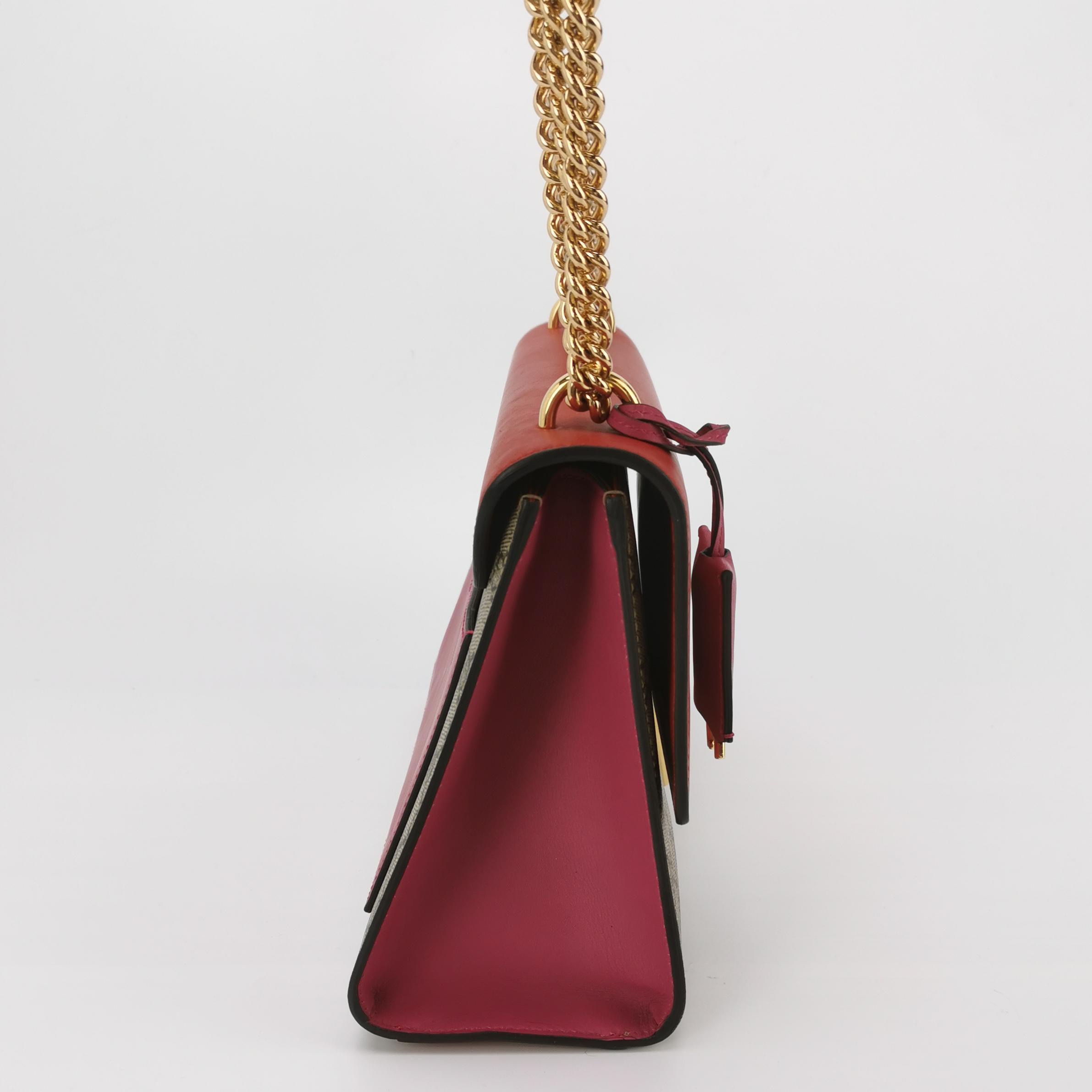 Gucci Padlock Shoulder Bag GG Coated Canvas and Leather Medium — photo 4 of 15