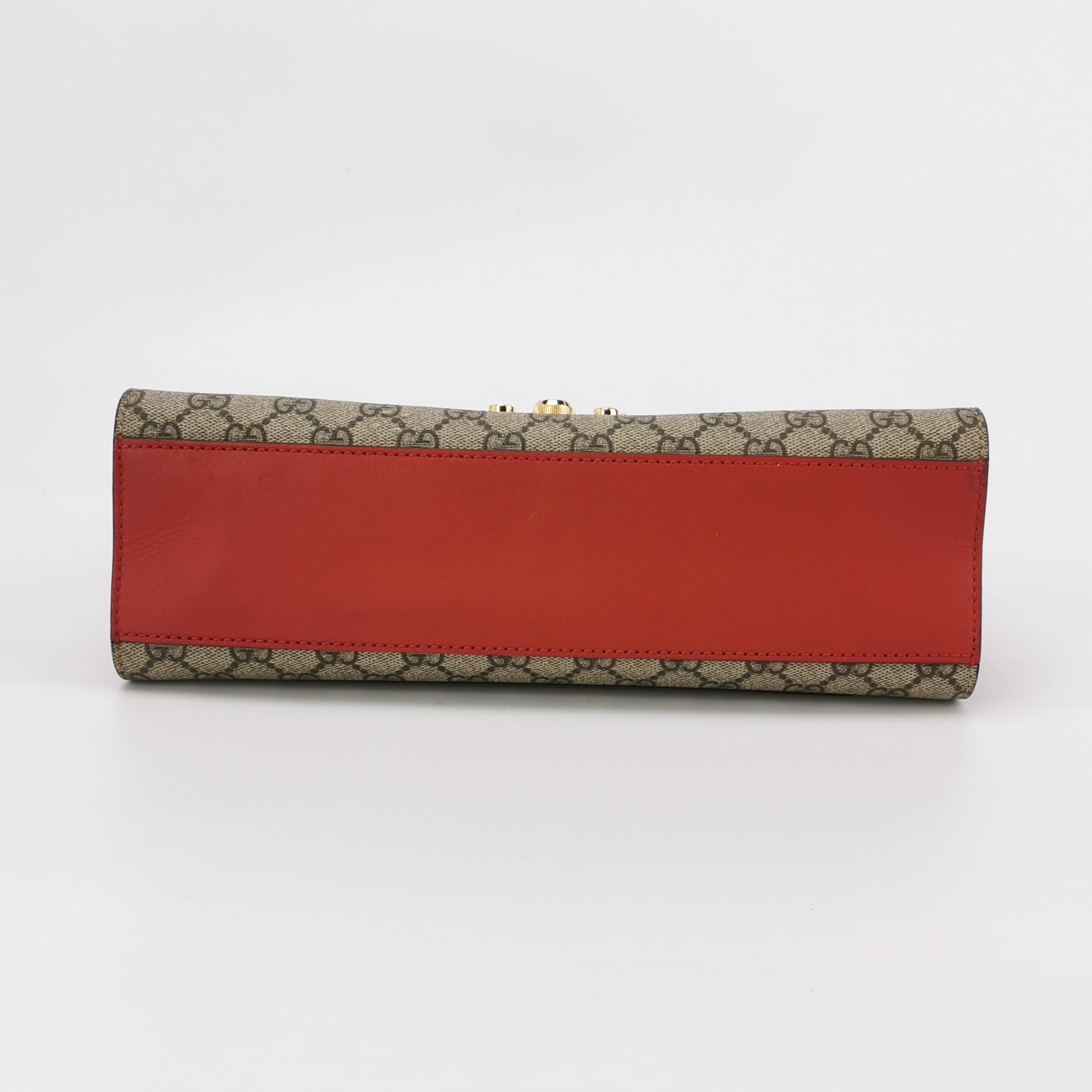 Gucci Padlock Shoulder Bag GG Coated Canvas and Leather Medium — photo 6 of 15