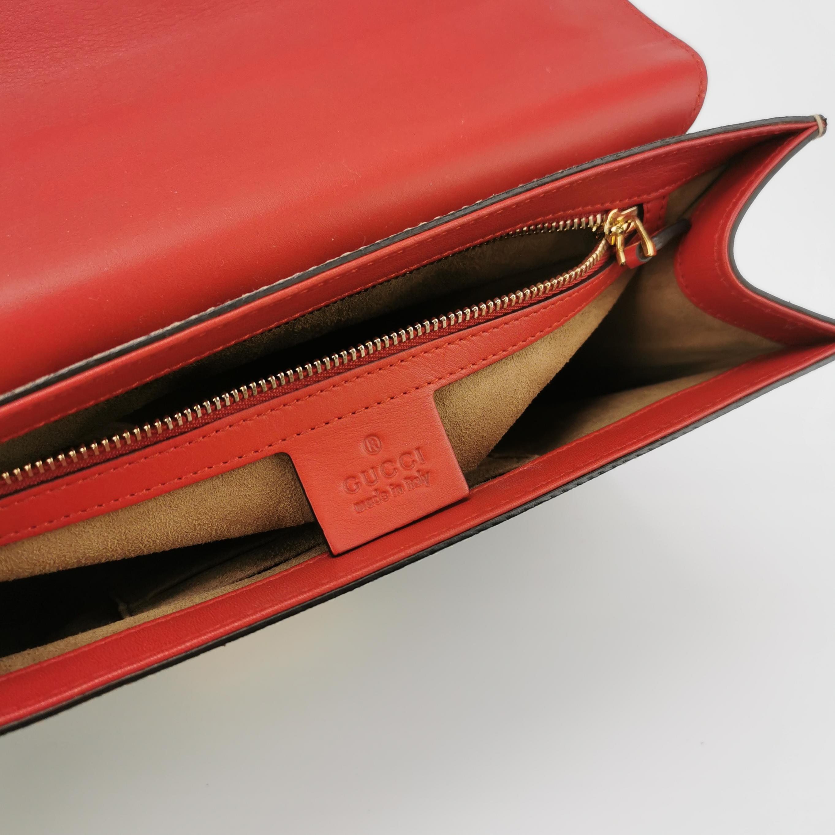 Gucci Padlock Shoulder Bag GG Coated Canvas and Leather Medium — photo 8 of 15