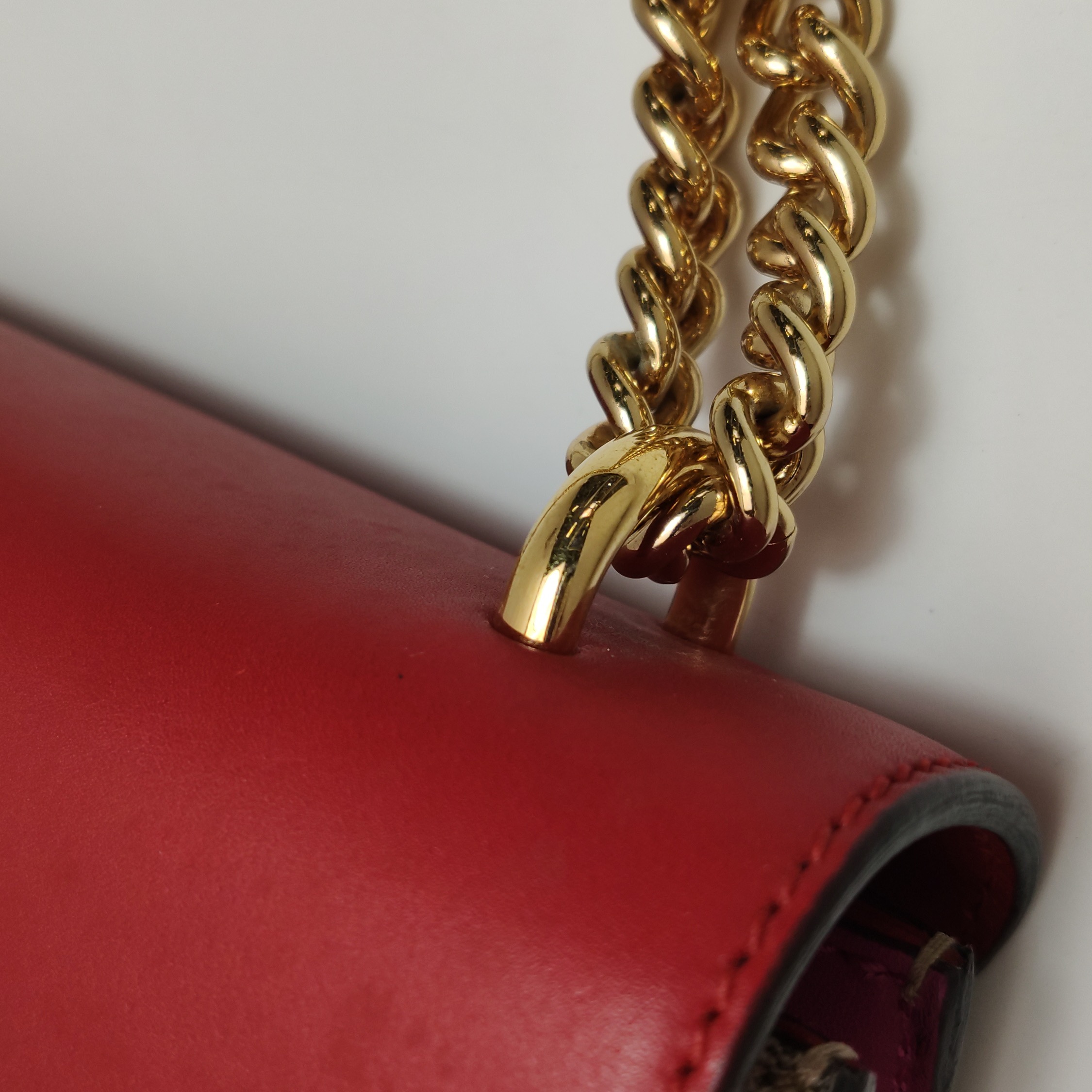 Gucci Padlock Shoulder Bag GG Coated Canvas and Leather Medium — photo 12 of 15