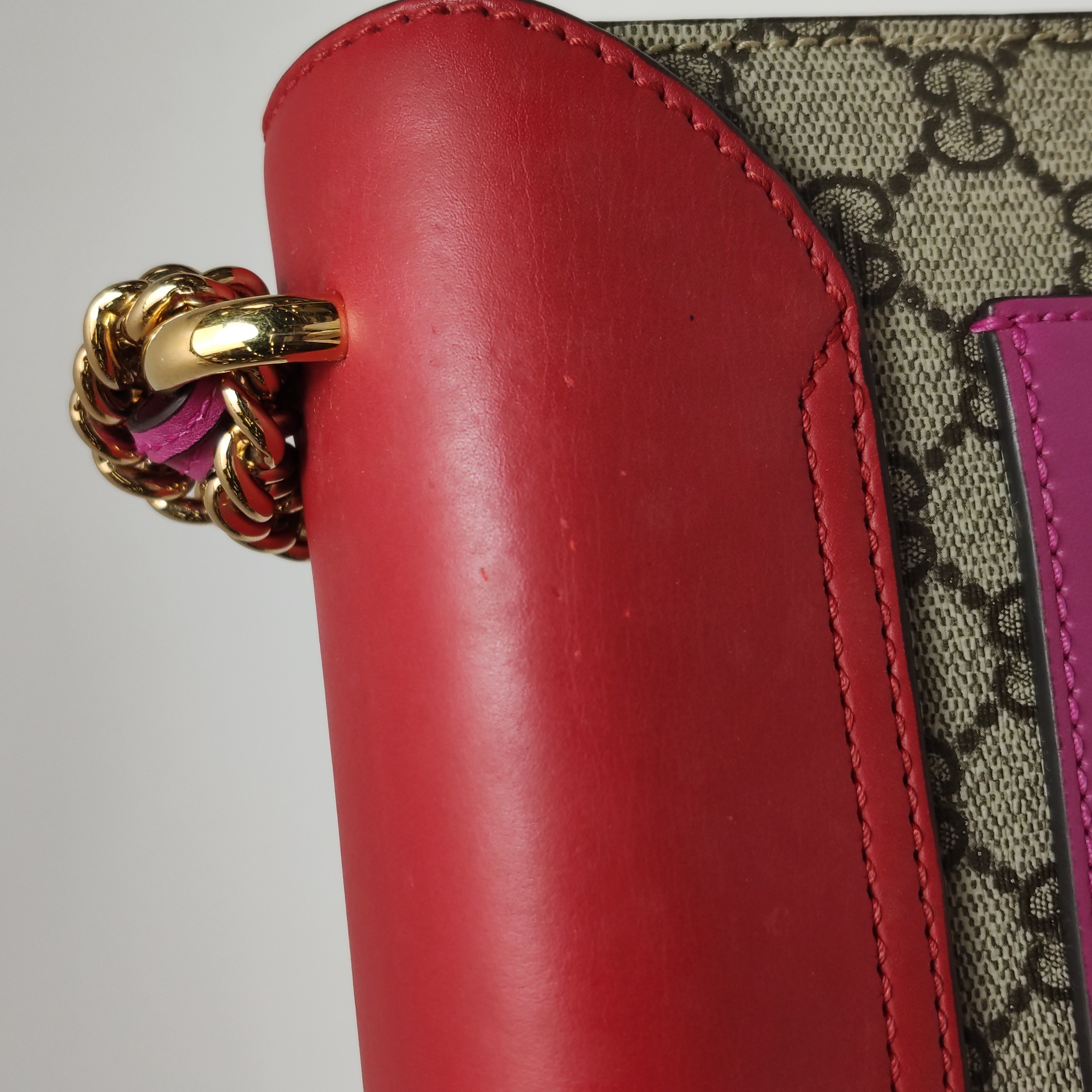 Gucci Padlock Shoulder Bag GG Coated Canvas and Leather Medium — photo 11 of 15