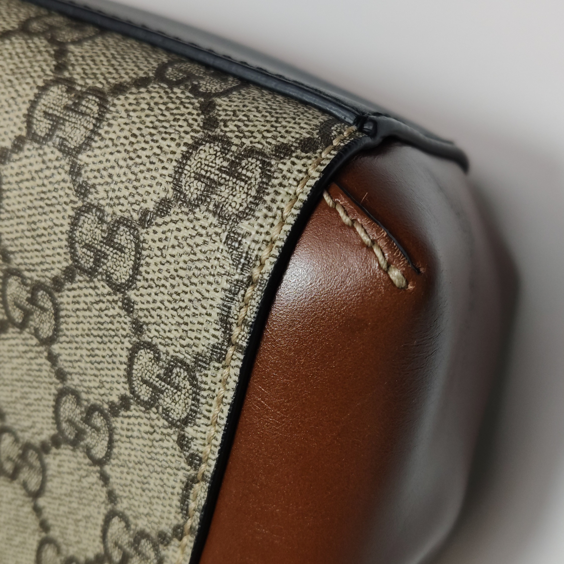 Gucci Padlock Backpack GG Coated Canvas and Leather Mini — photo 13 of 15