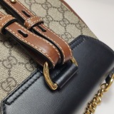 Gucci Padlock Backpack GG Coated Canvas and Leather Mini — thumbnail 10
