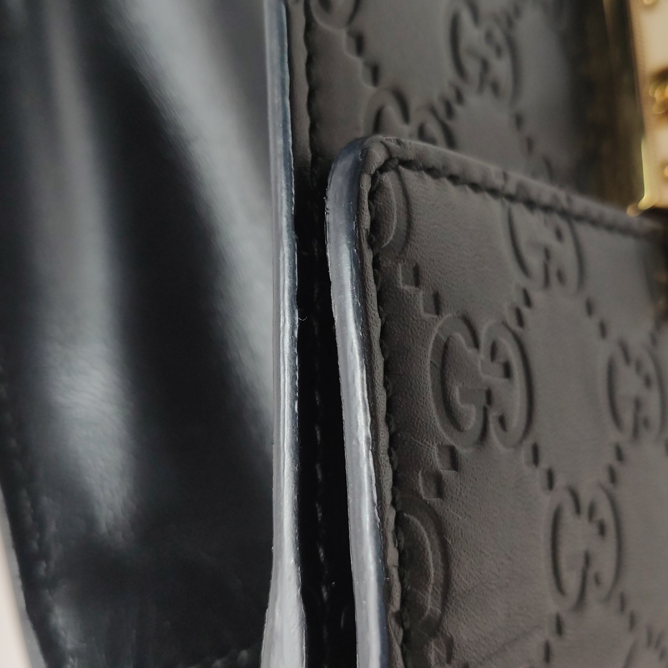 Gucci Padlock Shoulder Bag Guccissima Leather Small — photo 13 of 16