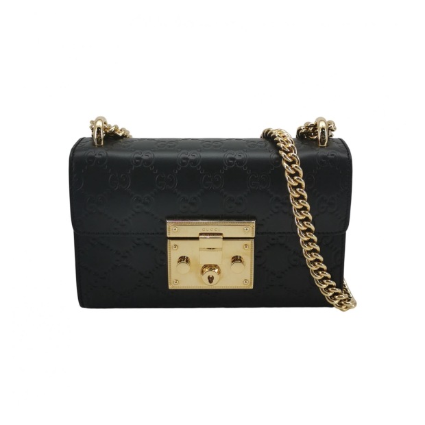 Gucci Padlock Shoulder Bag Guccissima Leather Small — pre-owned, Vierlot