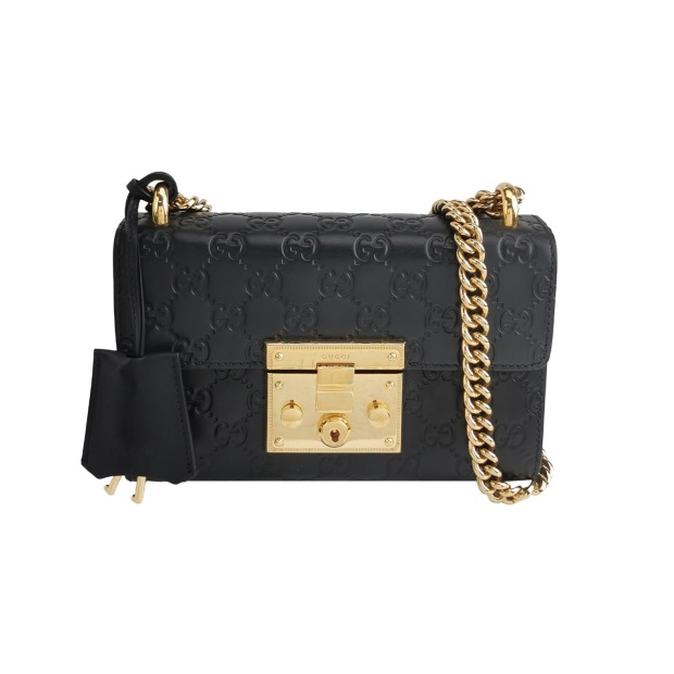 Gucci Padlock Shoulder Bag Guccissima Leather Small — pre-owned, Vierlot