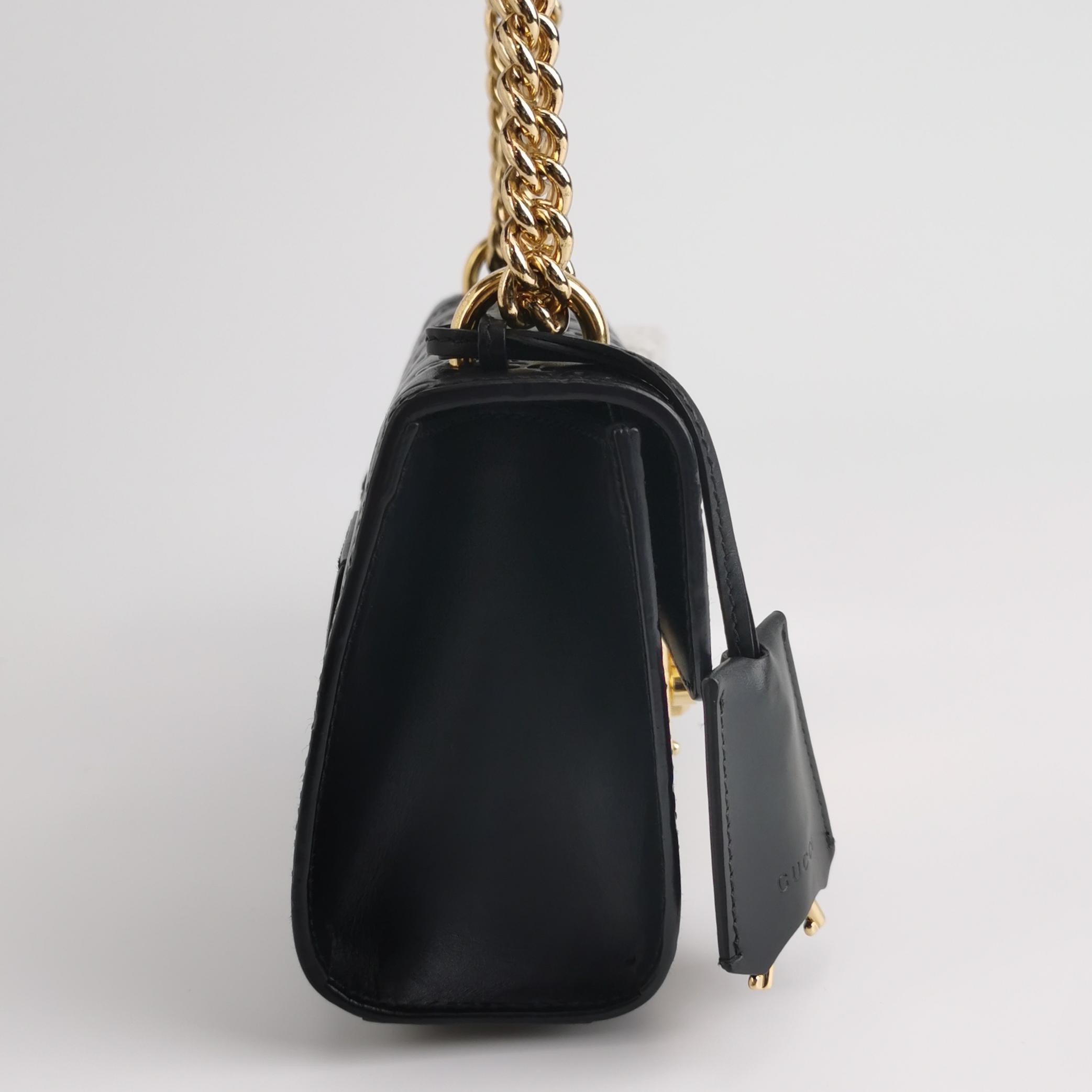 Gucci Padlock Shoulder Bag Guccissima Leather Small — photo 5 of 16