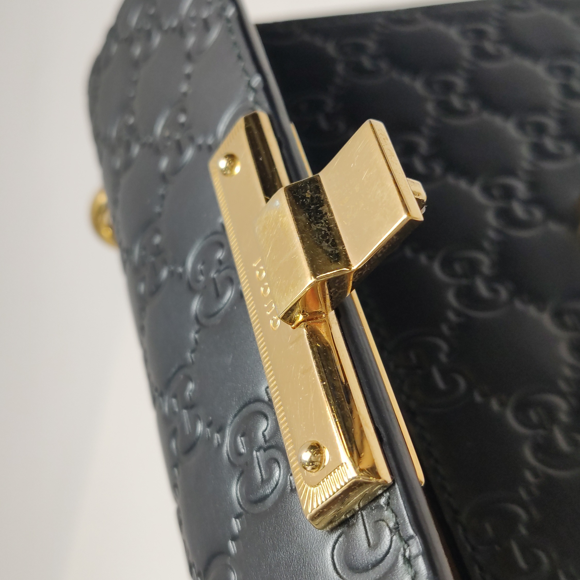 Gucci Padlock Shoulder Bag Guccissima Leather Small — photo 10 of 16