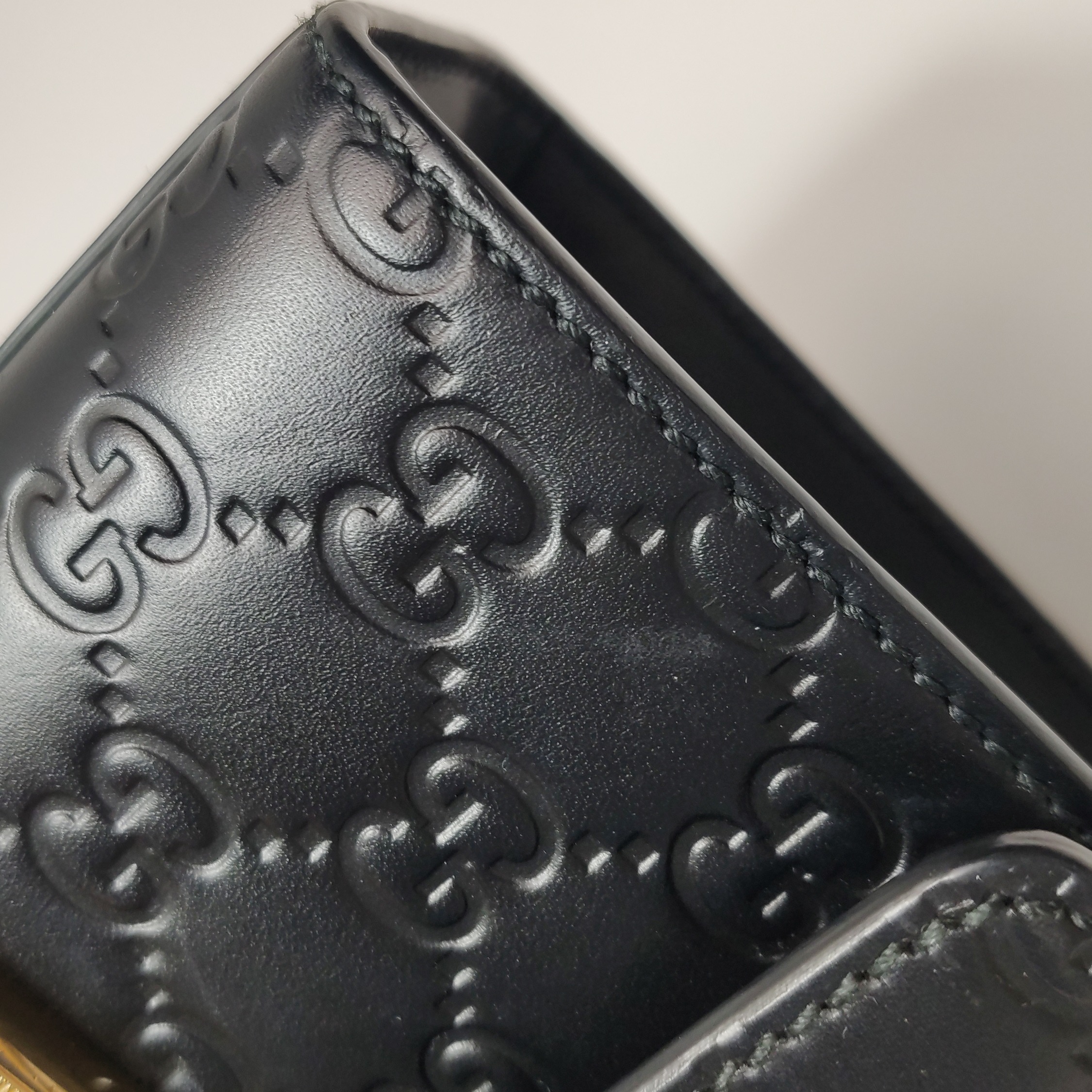 Gucci Padlock Shoulder Bag Guccissima Leather Small — photo 12 of 16