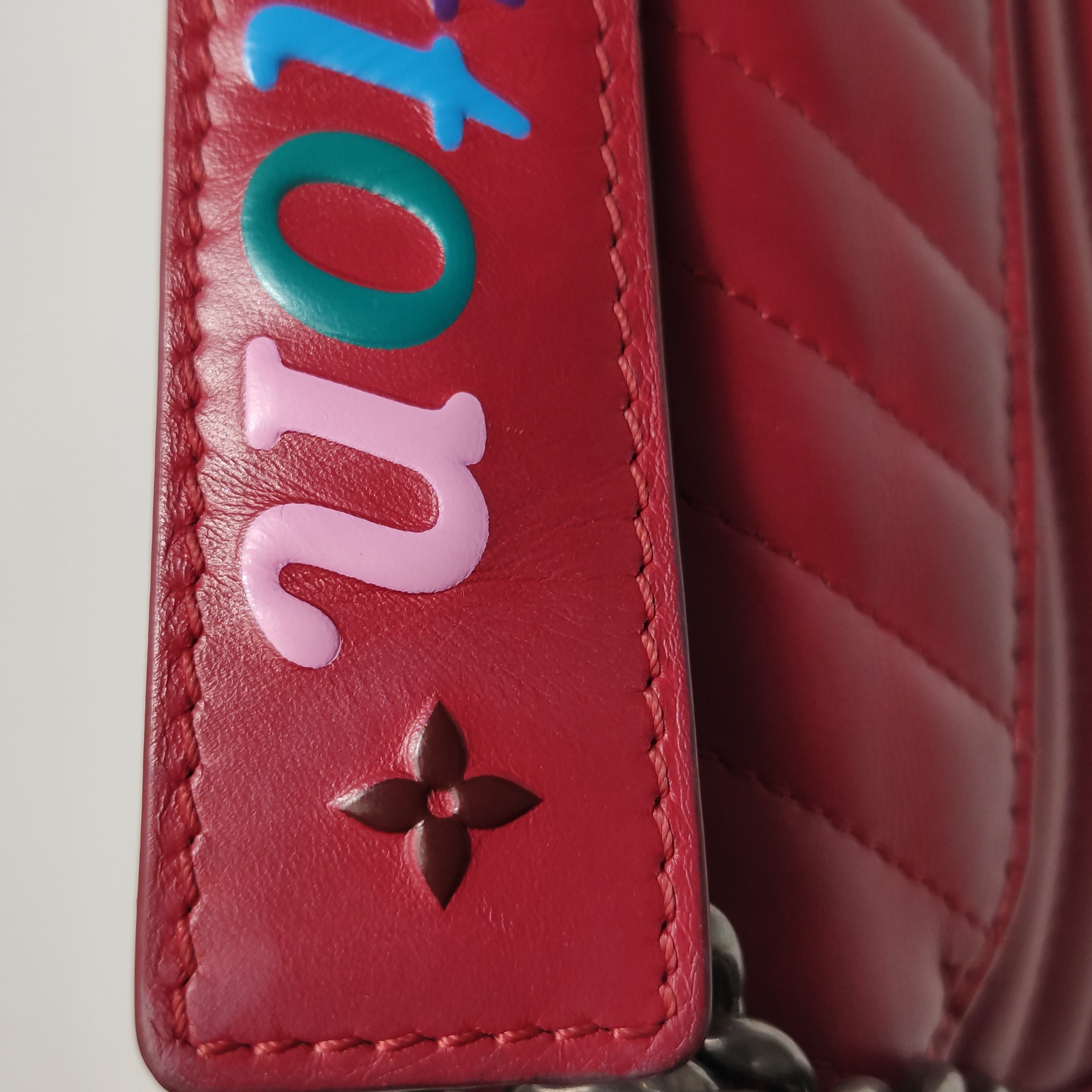 Louis Vuitton(LV) New Wave Chain Bag Quilted Leather PM — photo 15 of 23