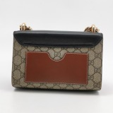 Gucci Padlock Shoulder Bag GG Coated Canvas and Leather Small — thumbnail 3