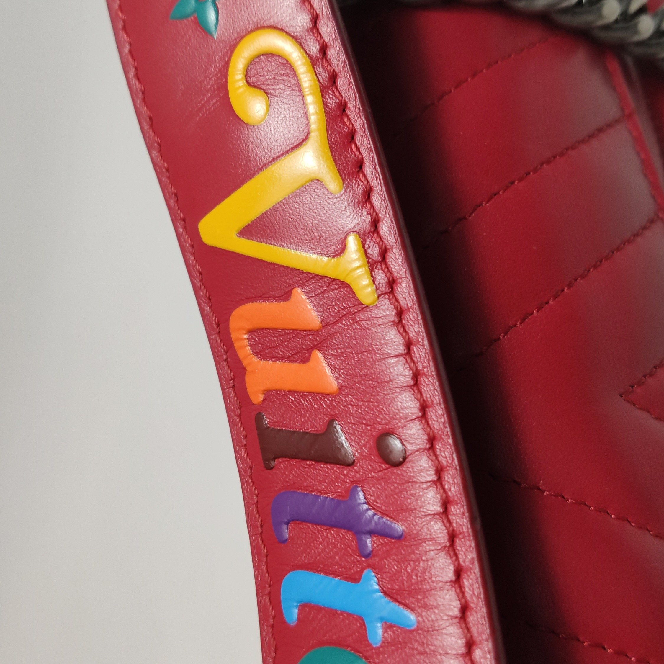Louis Vuitton(LV) New Wave Chain Bag Quilted Leather PM — photo 16 of 23