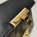 Gucci Padlock Shoulder Bag GG Coated Canvas and Leather Small — thumbnail 10