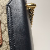 Gucci Padlock Shoulder Bag GG Coated Canvas and Leather Small — thumbnail 11