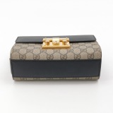 Gucci Padlock Shoulder Bag GG Coated Canvas and Leather Small — thumbnail 6