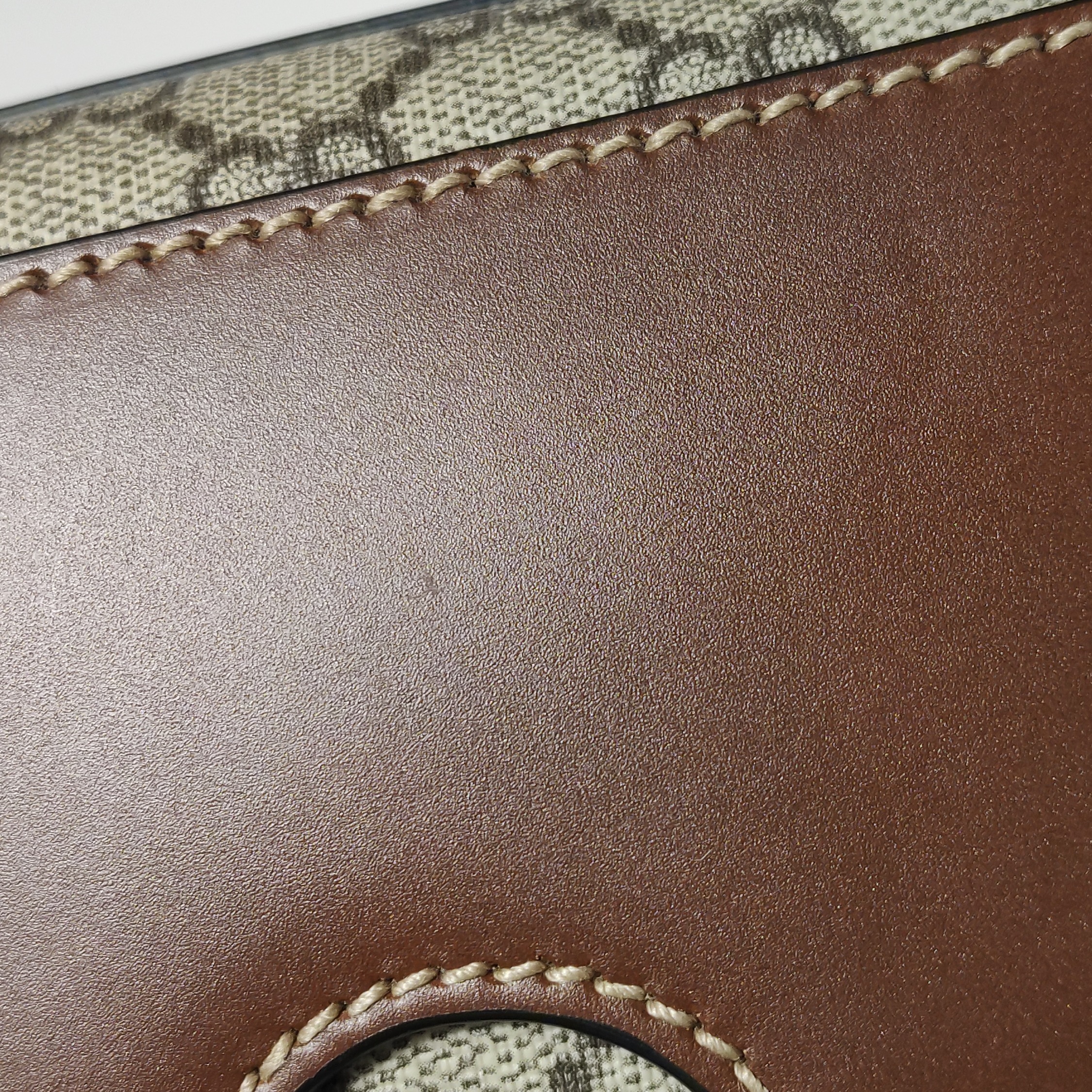 Gucci Padlock Shoulder Bag GG Coated Canvas and Leather Small — photo 14 of 15
