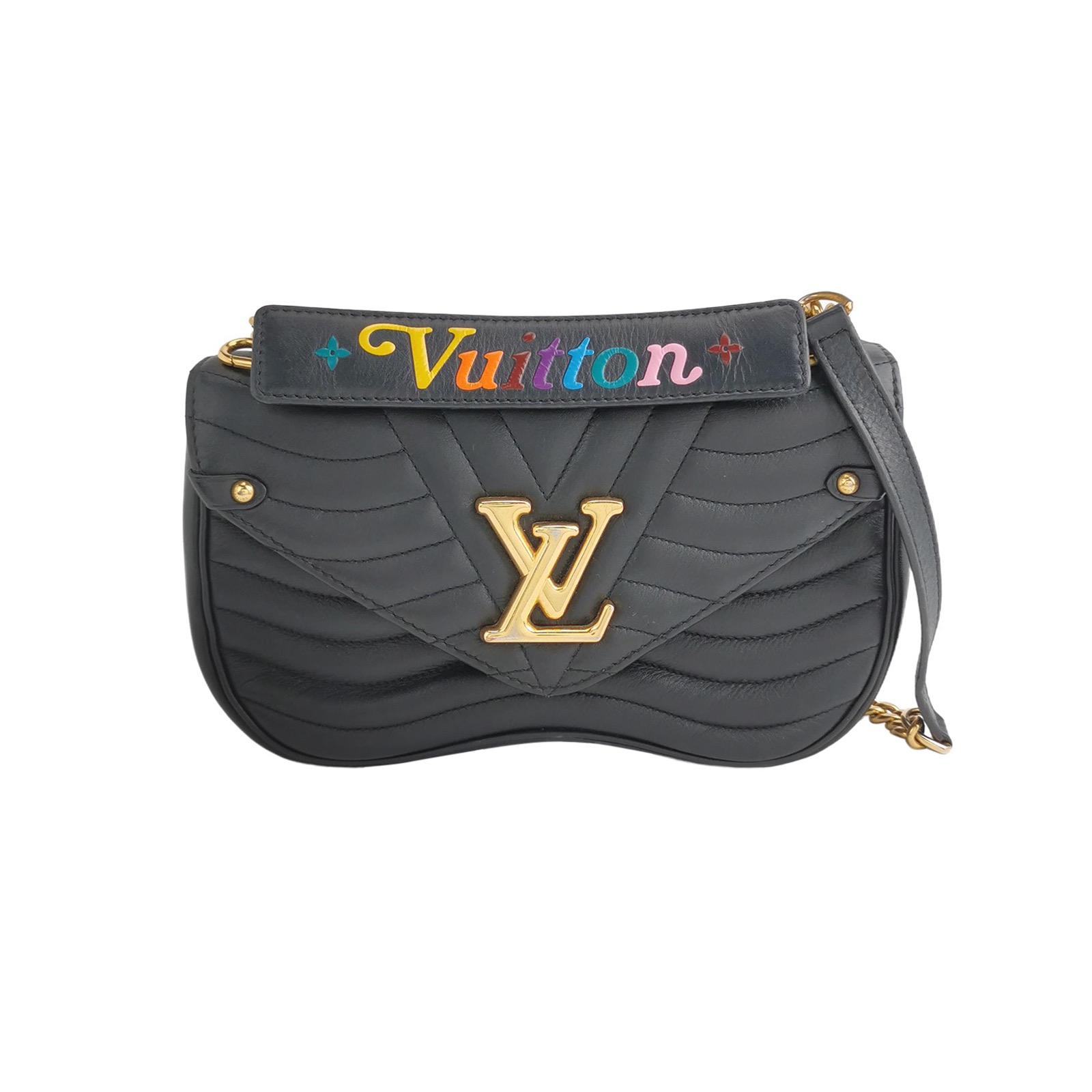 Louis Vuitton(LV) New Wave Chain Bag Quilted Leather MM — photo 1 of 23