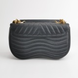 Louis Vuitton(LV) New Wave Chain Bag Quilted Leather MM — thumbnail 5