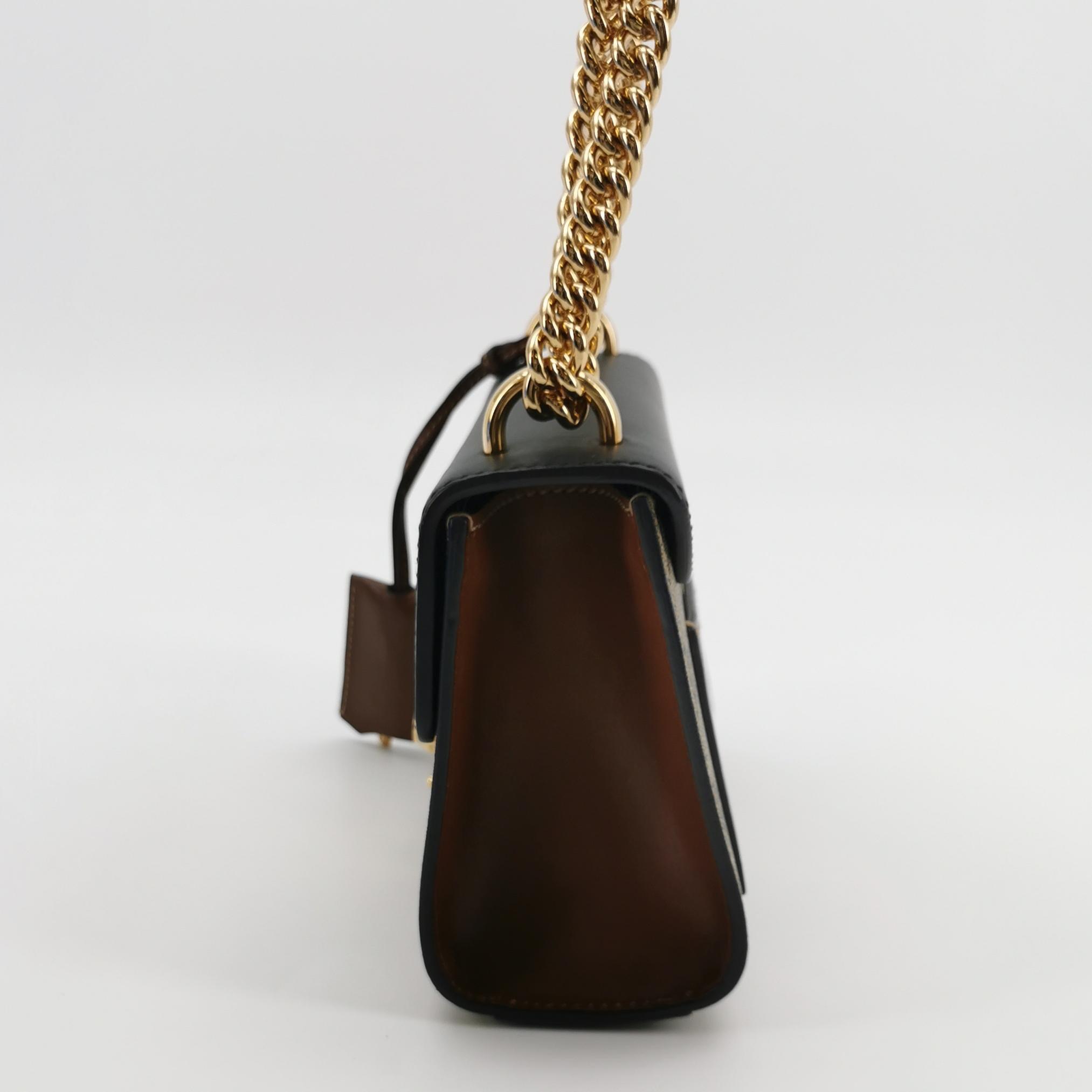 Gucci Padlock Shoulder Bag GG Coated Canvas and Leather Small — photo 4 of 16