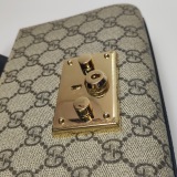 Gucci Padlock Shoulder Bag GG Coated Canvas and Leather Small — thumbnail 9