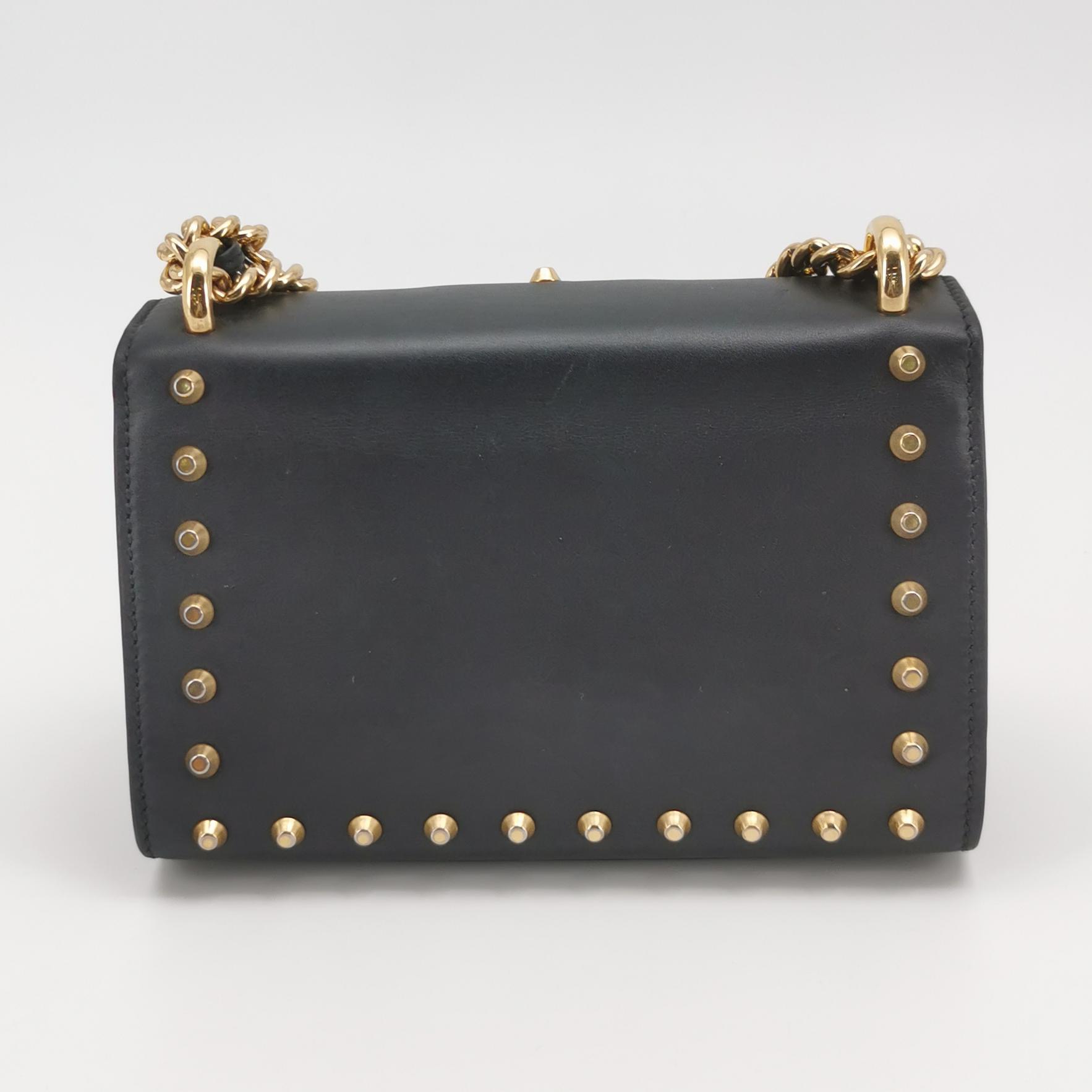 Gucci Padlock Shoulder Bag Embellished Leather Small — photo 3 of 15