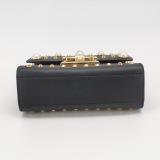 Gucci Padlock Shoulder Bag Embellished Leather Small — thumbnail 6